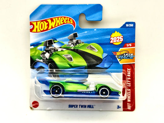 Super Twin Mill Hot Wheels 2025 Let's Race 1:64 Blister Zielony