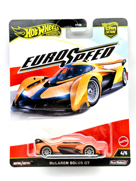 McLaren Solus GT Hot Wheels 2025 Car Culture 1:64 Blister Pomarańczowy