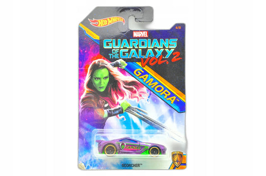 Guardians Of The Galaxy Vol.2 Marvel Hot Wheels 2016 Fioletowy 1:64