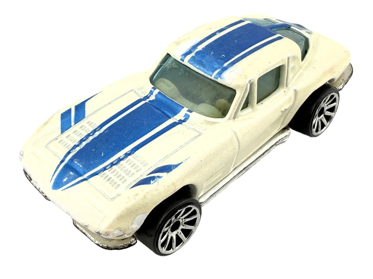 1979 CORVETTE STINGRAY, Hot Wheels, Die cast, Biała, 1:64, Resoraki