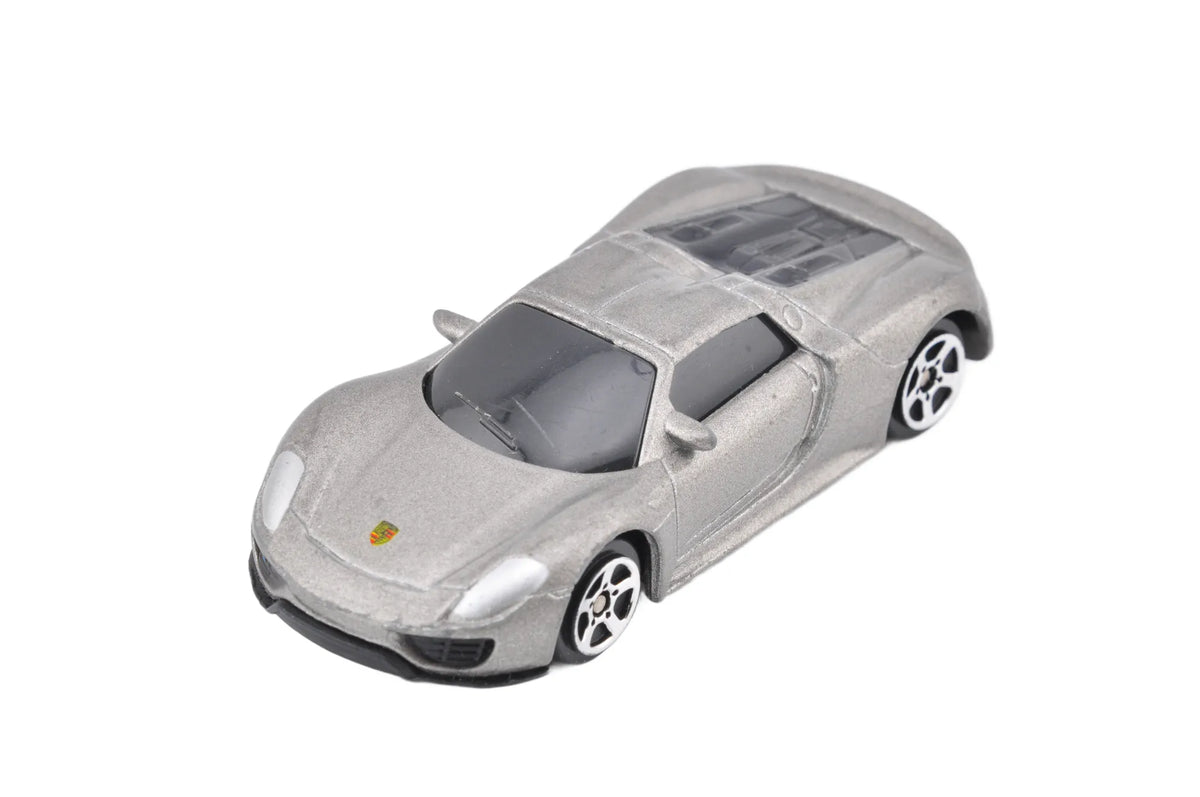 Porsche 918 Spyder, die cast resoraki, 1:64