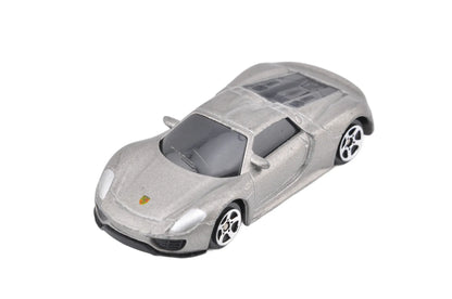 Porsche 918 Spyder, die cast resoraki, 1:64