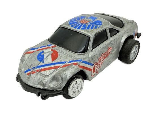Renault Alpine Rally, Summer, made in Hong Kong, die cast resoraki 1:64