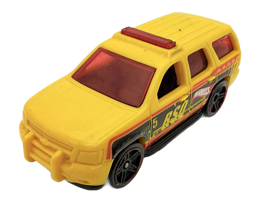 '07 Chevy Tahoe Hot Wheels Żółty 1:64