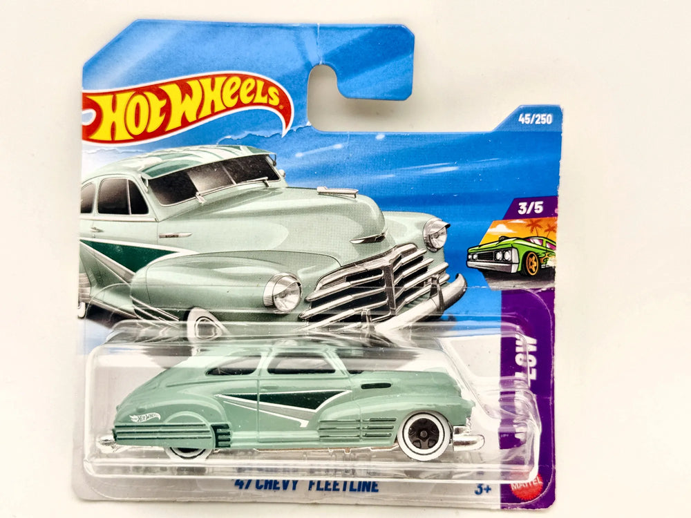 Chevrolet Fleetline Hot Wheels Mainline 1:64 Blister Zielony