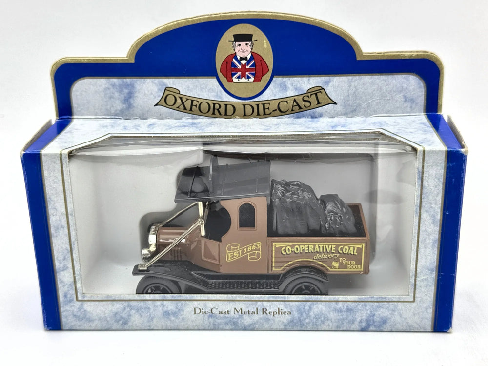 Ford Model T Coal Oxford 1:64 Made in Gt Britain CO-OPERATIVE COAL Pudełko