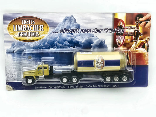 KrAZ Grell Promotional Model 1:87 ERSTES LIMBACHER BRAUHAUS Blister Złoty