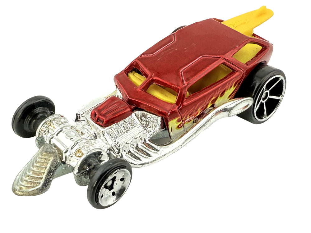 SURF CRATE, Hot Wheels 1999-11, Die cast C43, Czerwony, 1:64, Resoraki