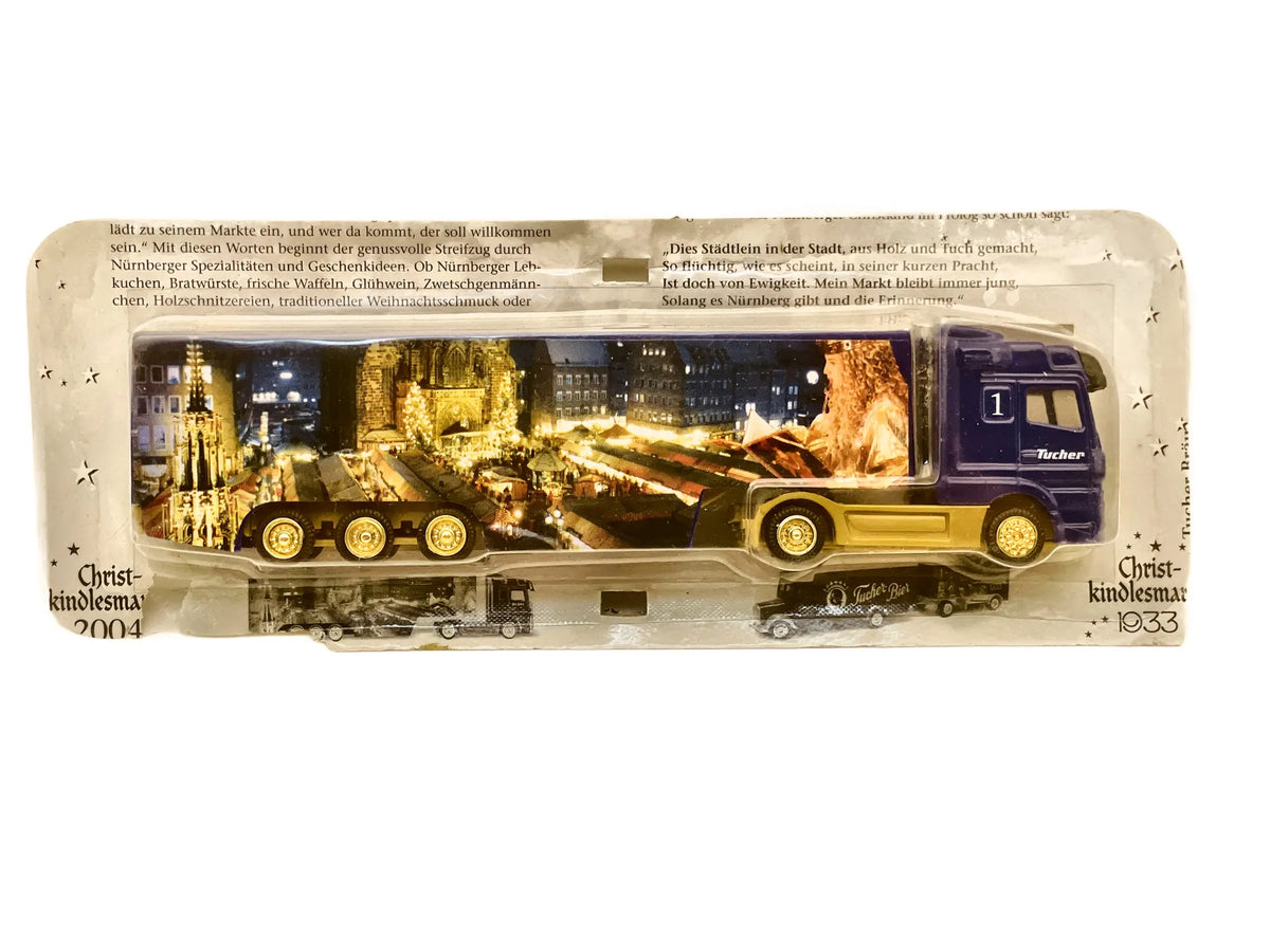 Mercedes-Benz Actros High Speed 2004 1:87 Tucher Blister Niebieski