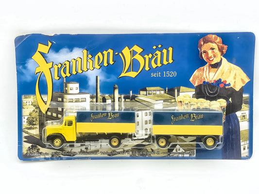 MAN Diesel Hümmer 1:87 Ciężarówka Promocyjna Franken Bräu Blister Żółty