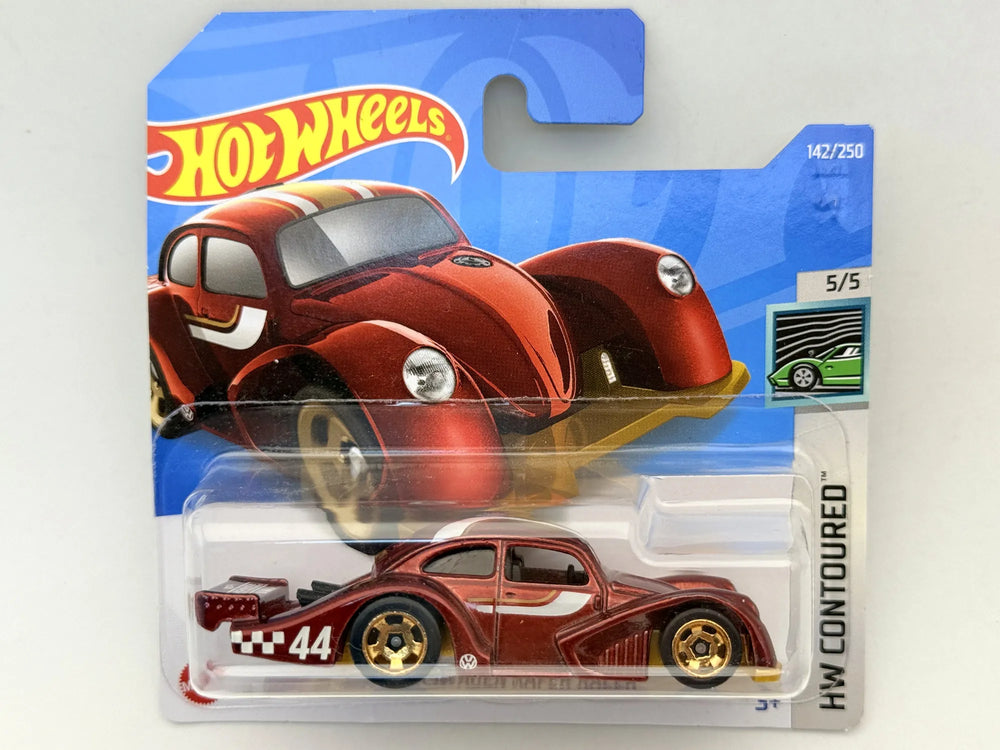 HW CONTOURED Mainline Hot Wheels 2022 Czerwony 1:64