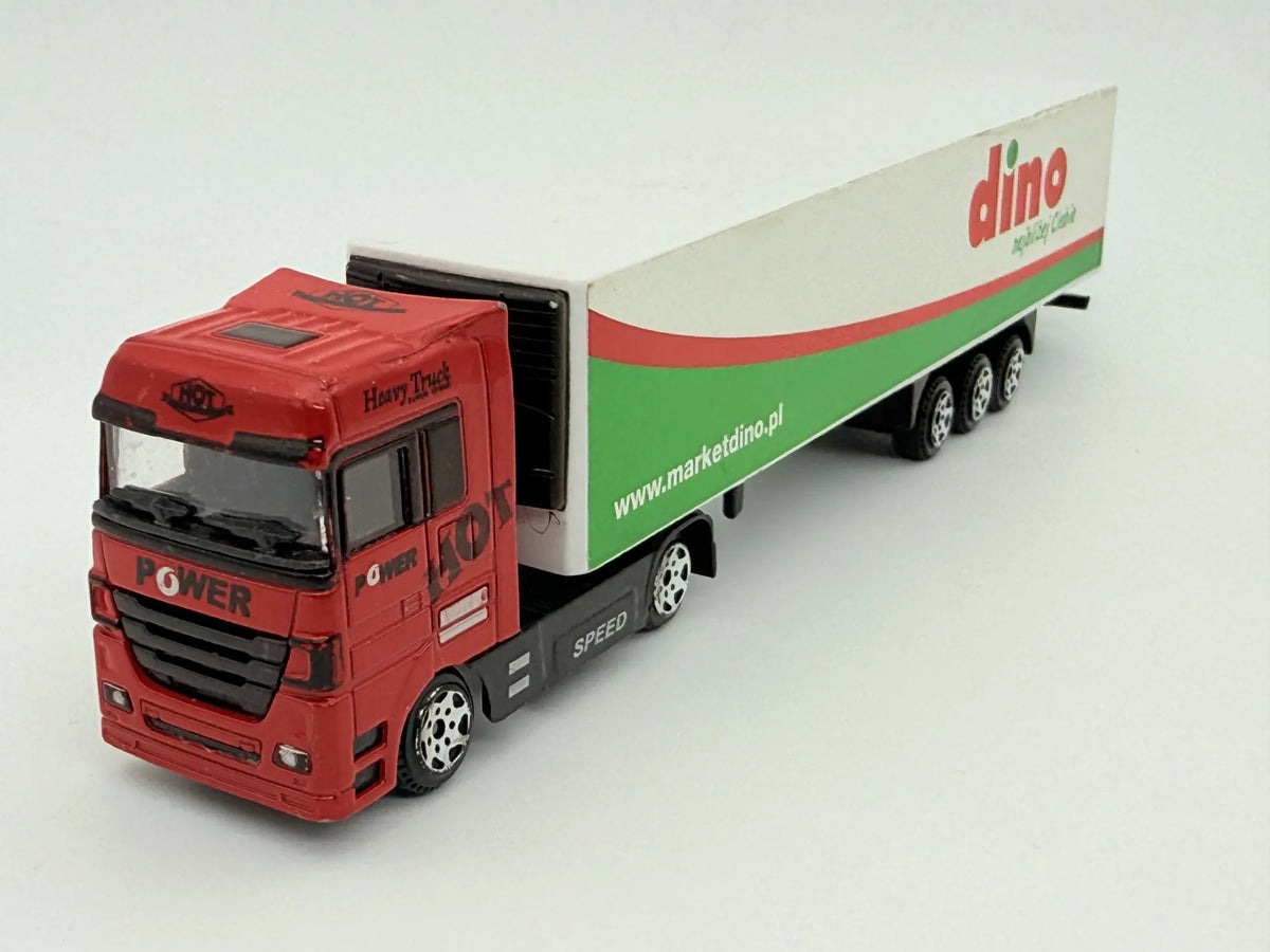 TIR dystrybucyjny marketów DINO, Shantou Tianna Toys, Resoraki 1:87