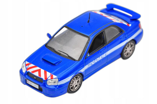 Subaru Impreza Wrx Sti Mainline Policja Majorette Niebieski 1:55