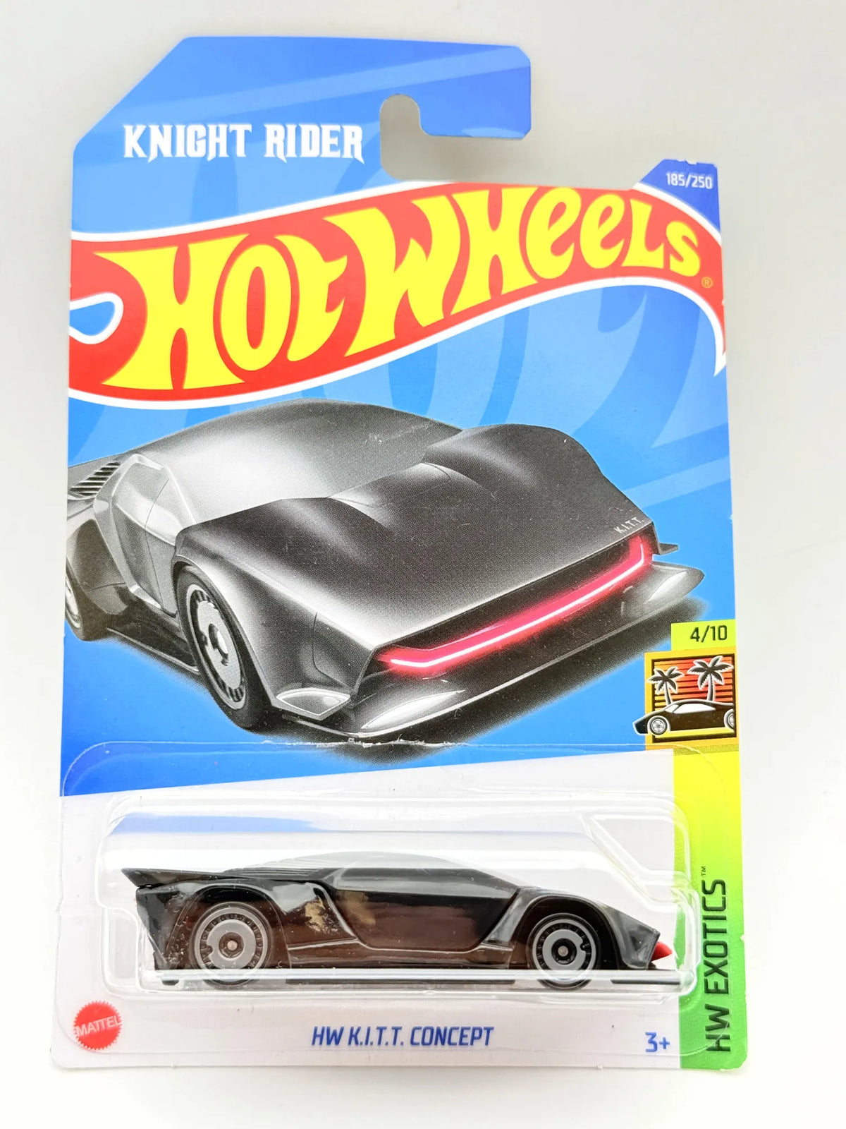 K.I.T.T. CONCEPT, Hot Wheels 2021, Die cast HHF44, Czarny, 1:64, Resoraki