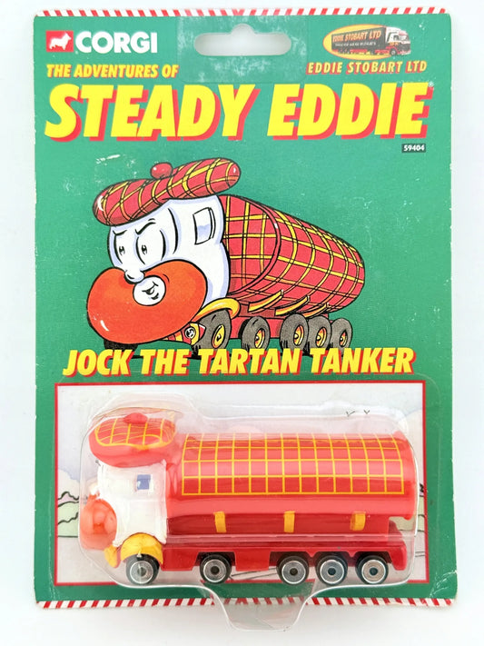 Jock The Tartan Tanker Adventures of Steady Eddie Corgi 1998 Czerwony