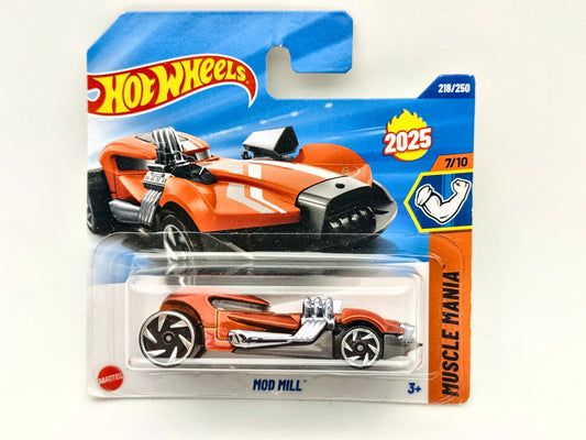 Mod Mill Hot Wheels 2025 Muscle Mania 1:64 11 Blister Pomarańczowy