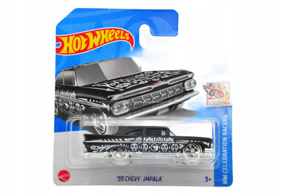 '59 CHEVY IMPALA Hot Wheels 2024 Czarny 1:64 TH Treasure Hunt
