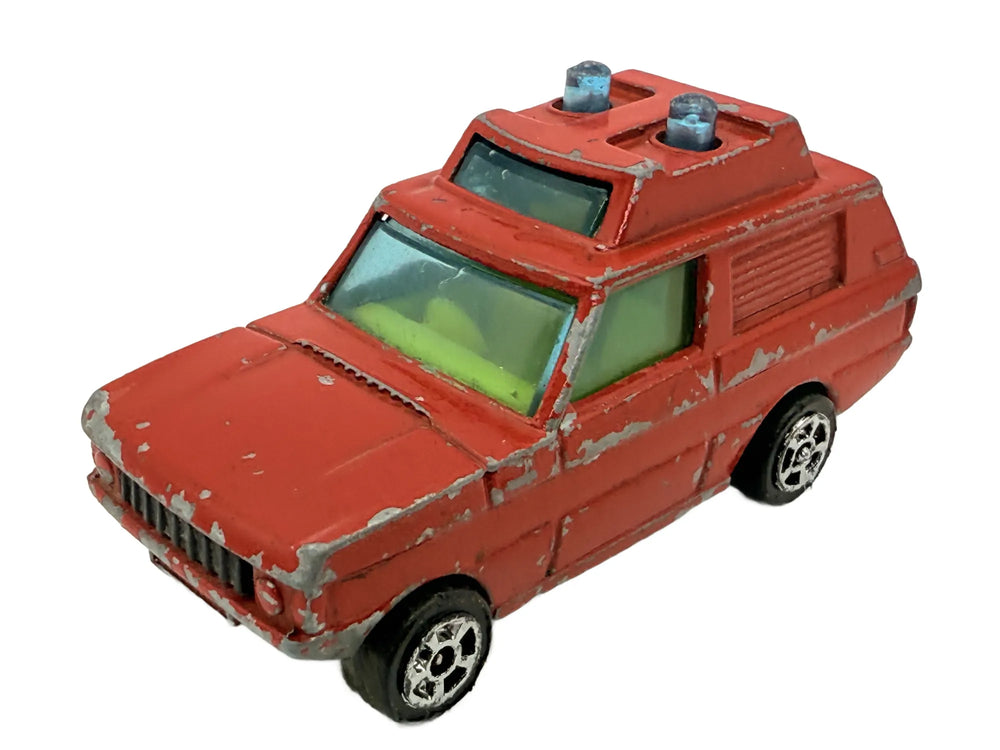 Range Rover Corgi Czerwony 1:64 Made in Wielka Brytania