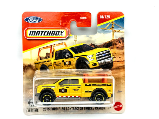 Ford F-150 Contractor Matchbox 2025 Matchbox Series 1:64 Pickup Blister