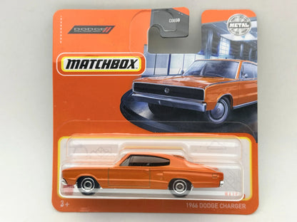 1966 Dodge Charger Superfast Matchbox 2021 Pomarańczowy 1:64