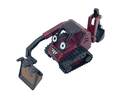 Koparka-ładowarka Benny z serii Bob Budownicz, Resoraki, Die cast 1:55