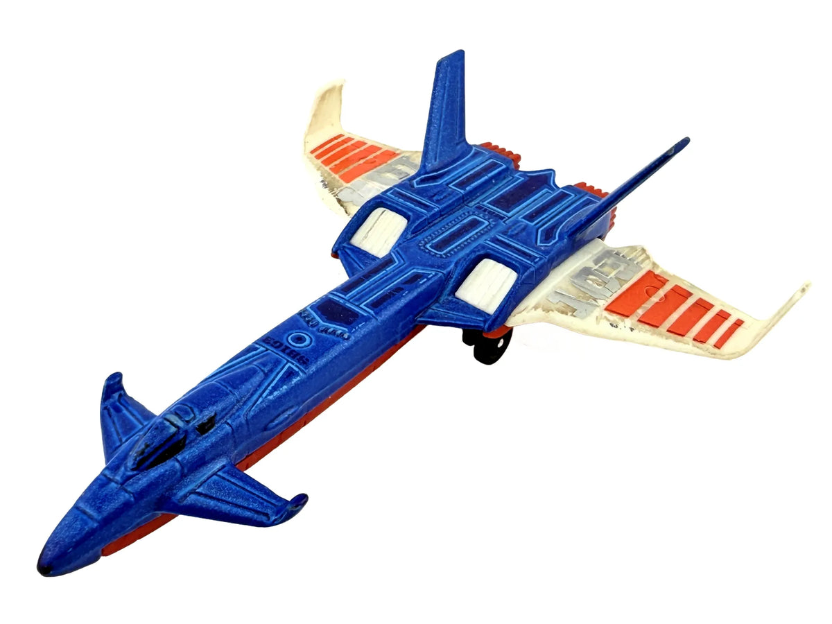 SKY BUSTERS TWIN BLAST, Matchbox 2011, Die cast W5318, Niebieski, 1:64