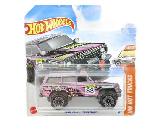 1988 JEEP WAGONEER Hot Wheels 2025 Fioletowy 1:64