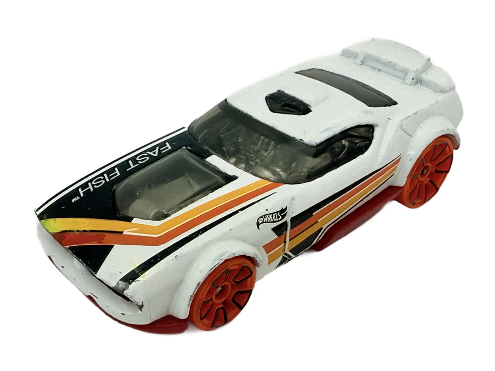 Fast Fish Hot Wheels Biały 1:64