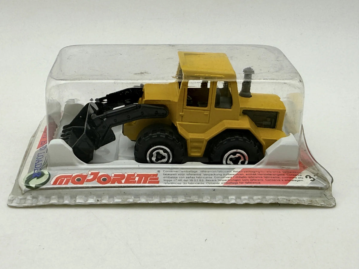 Ładowarka FRONT END LOADER Majorette '90 Żółty 1:87