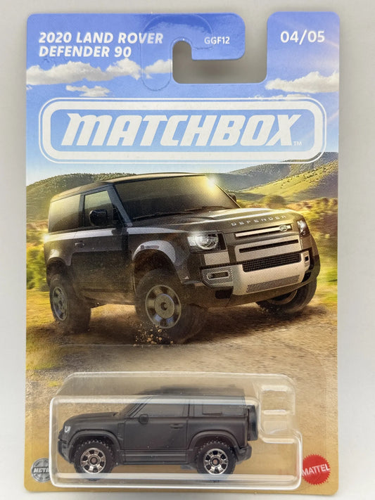 2020 Land Rover Defender 90 Matchbox 2025 1:64 SUV Czarny Blister Off-Road