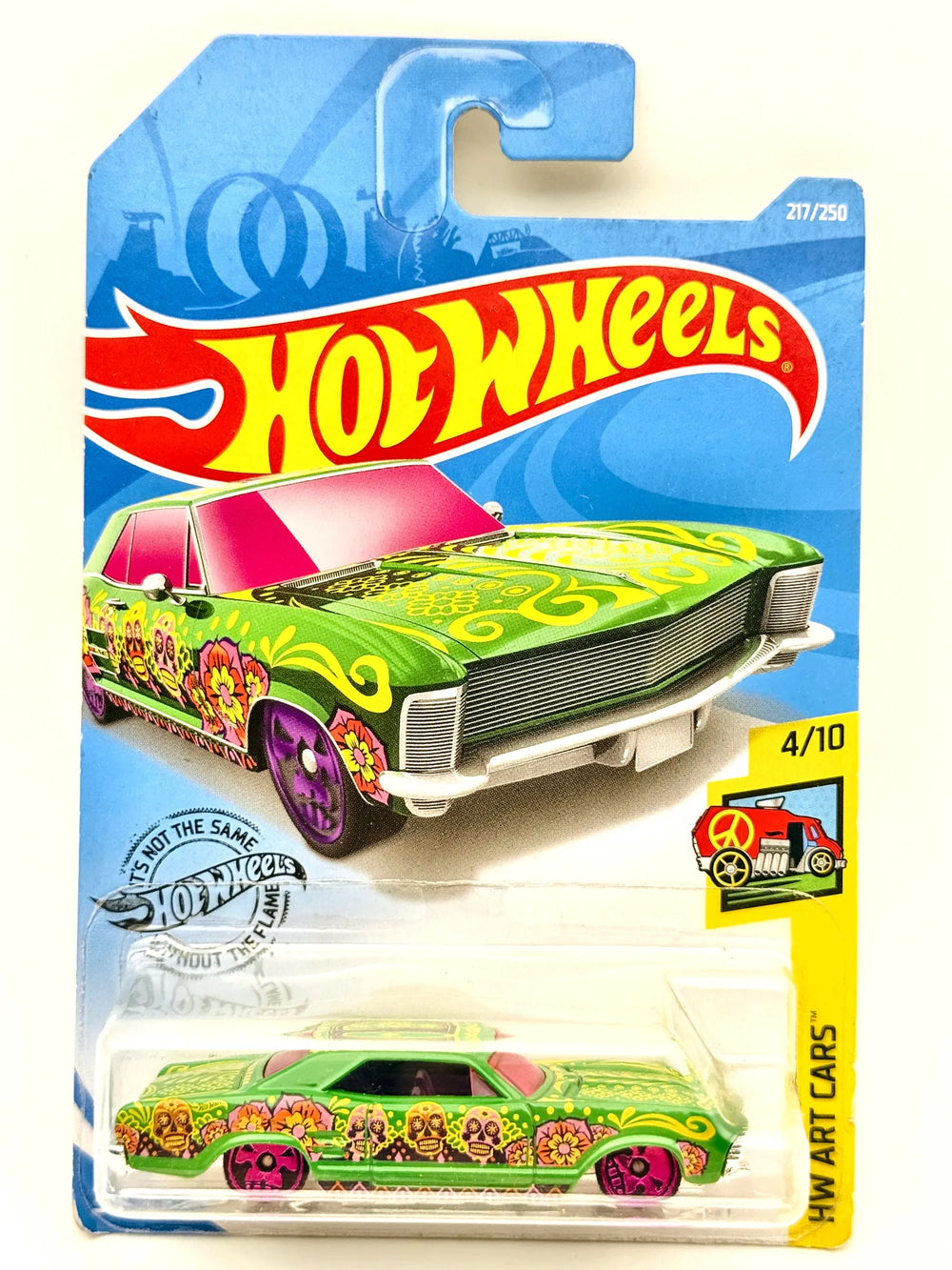 1964 Chevrolet Chevelle Ss Hot Wheels 2019 HW ART CARS 1:64 Blister Zielony