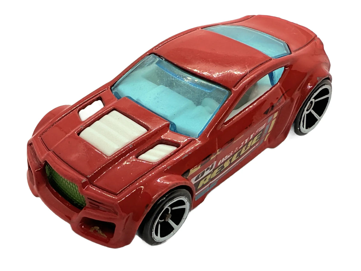 Amerykański Muscle Car Koncept Hot Wheels Czerwony 1:64