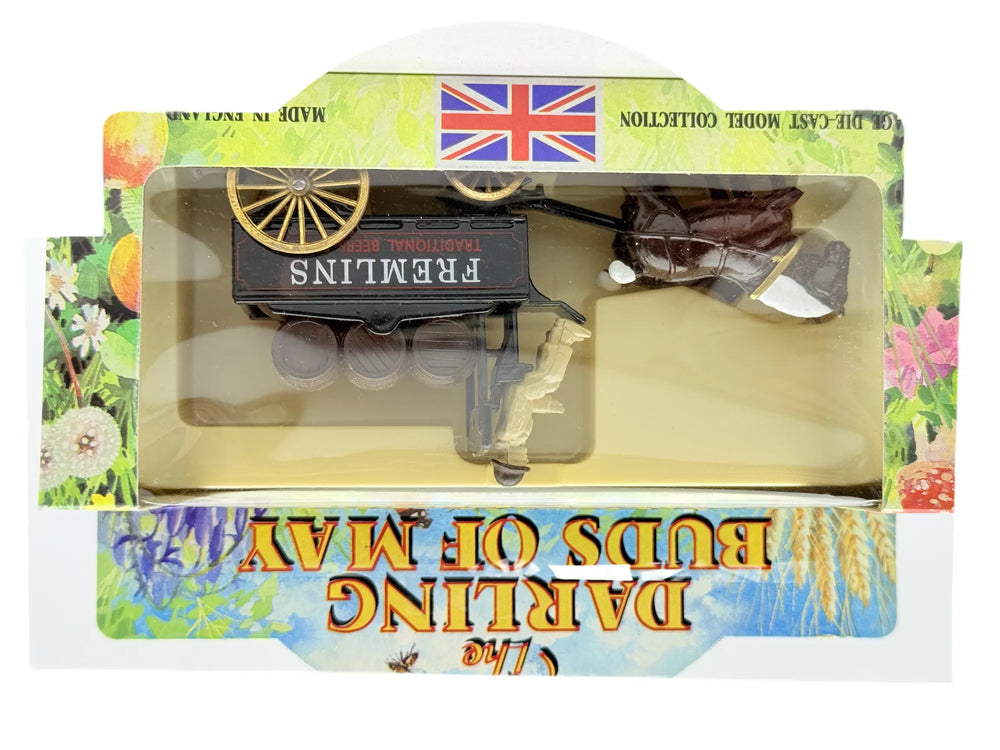 Fremlins Traditional Beers Wagon TH Lledo Czarny 1:50 Made in England