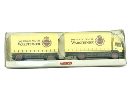 Mercedes-Benz Atego Wiking 1:87 Ciężarówka Promocyjna WARSTEINER Kremowy