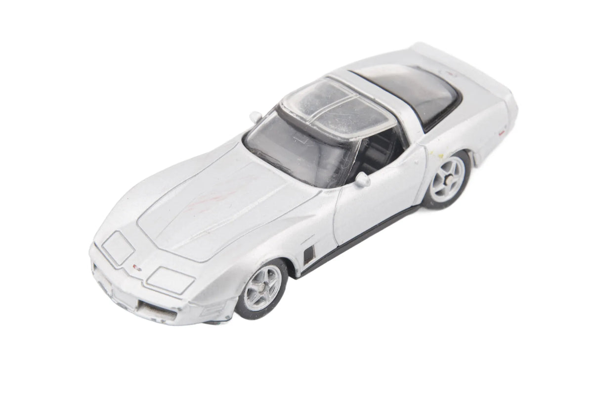 1982 Chevrolet Corvette Welly Srebrna 1:60
