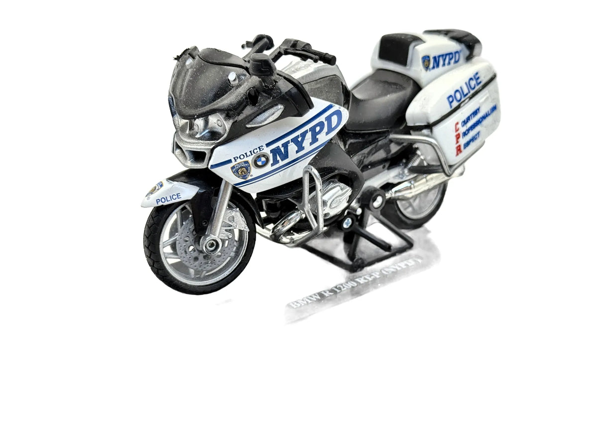 MOTOCYKL BMW R 1200 (NYPD) POLICJA New-Ray 2019 Biały 1:16