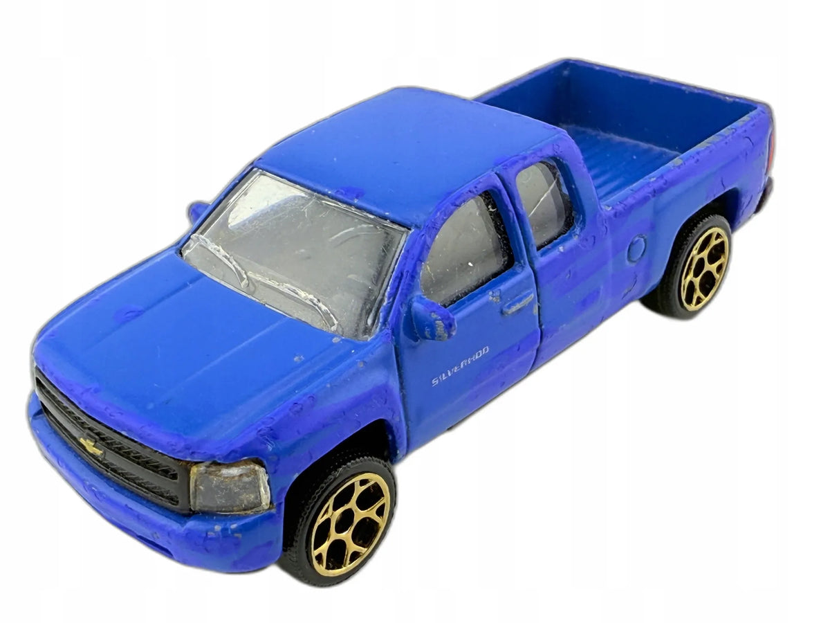 Chevrolet Silverado Majorette Niebieski 1:64