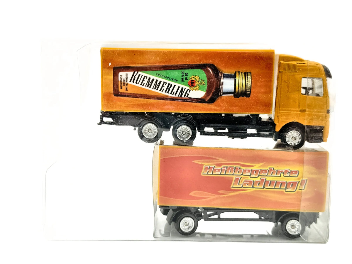 MAN F90 Hümmer 1:87 Ciężarówka Promocyjna KÜMMERLING Luzak Pomarańczowy – zdjęcie 2