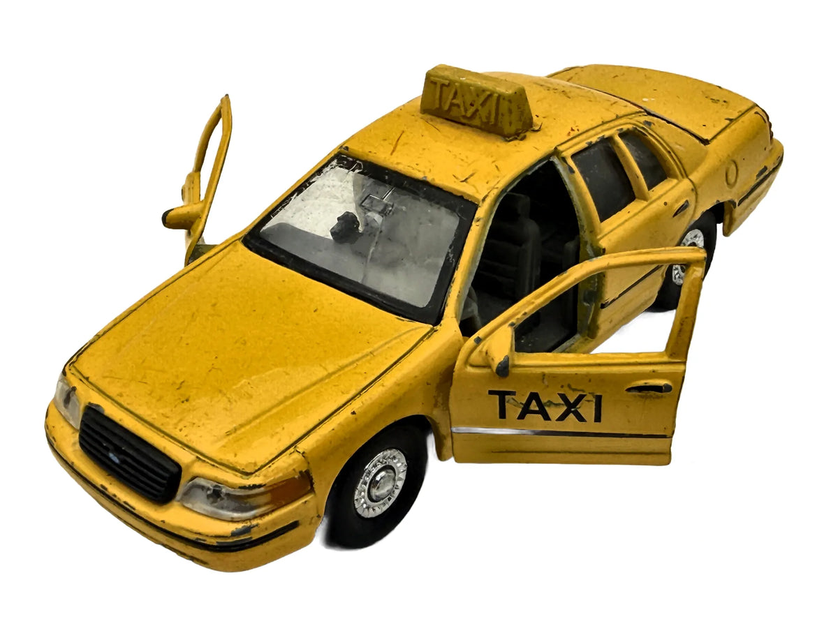 FORD 1999 CROWN VICTORIA TAXI WELLY 1999 ŻÓŁTY 1:29