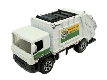 Garbage Truck Matchbox Biała 1:64