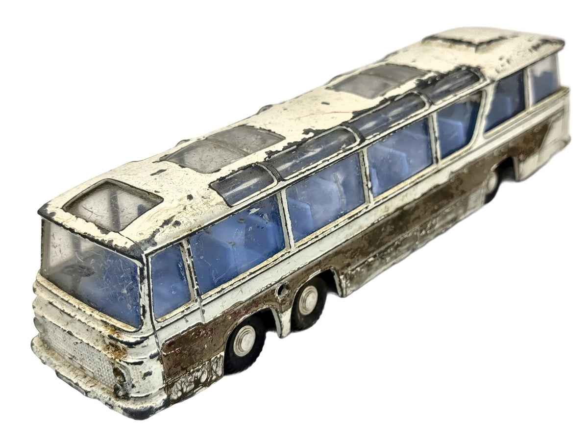 Autobus Vega Major Luxury Coach Dinky Toys '70 Biały 1:36 Made in England