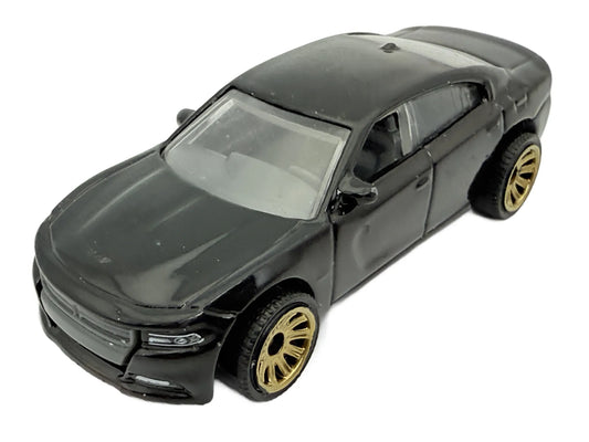 2018 Dodge Charger, Matchbox 2018, Die cast, Resoraki, Czarny, 1:64