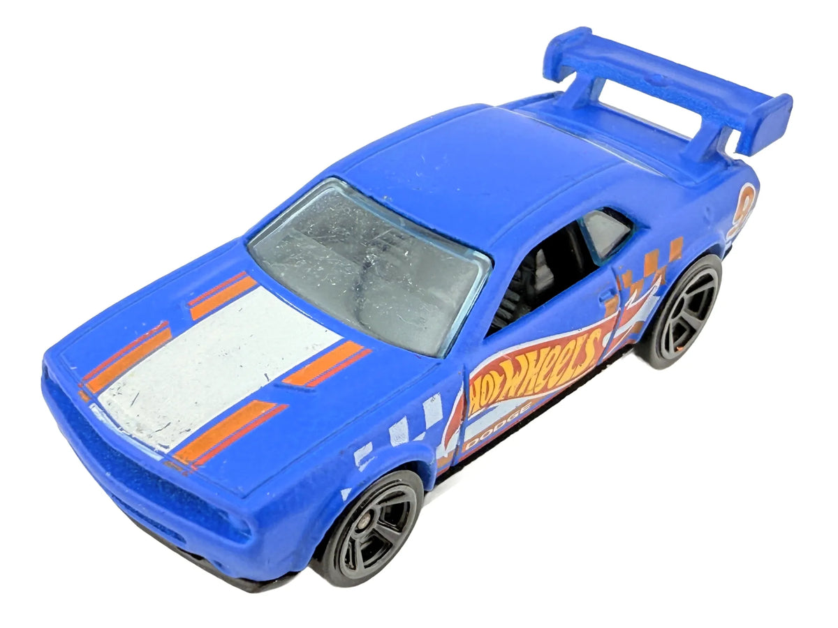 DODGE CHALLENGER DRIFT CAR, Hot Wheels 2010, Die cast 1 NL, Niebieski, 1:64
