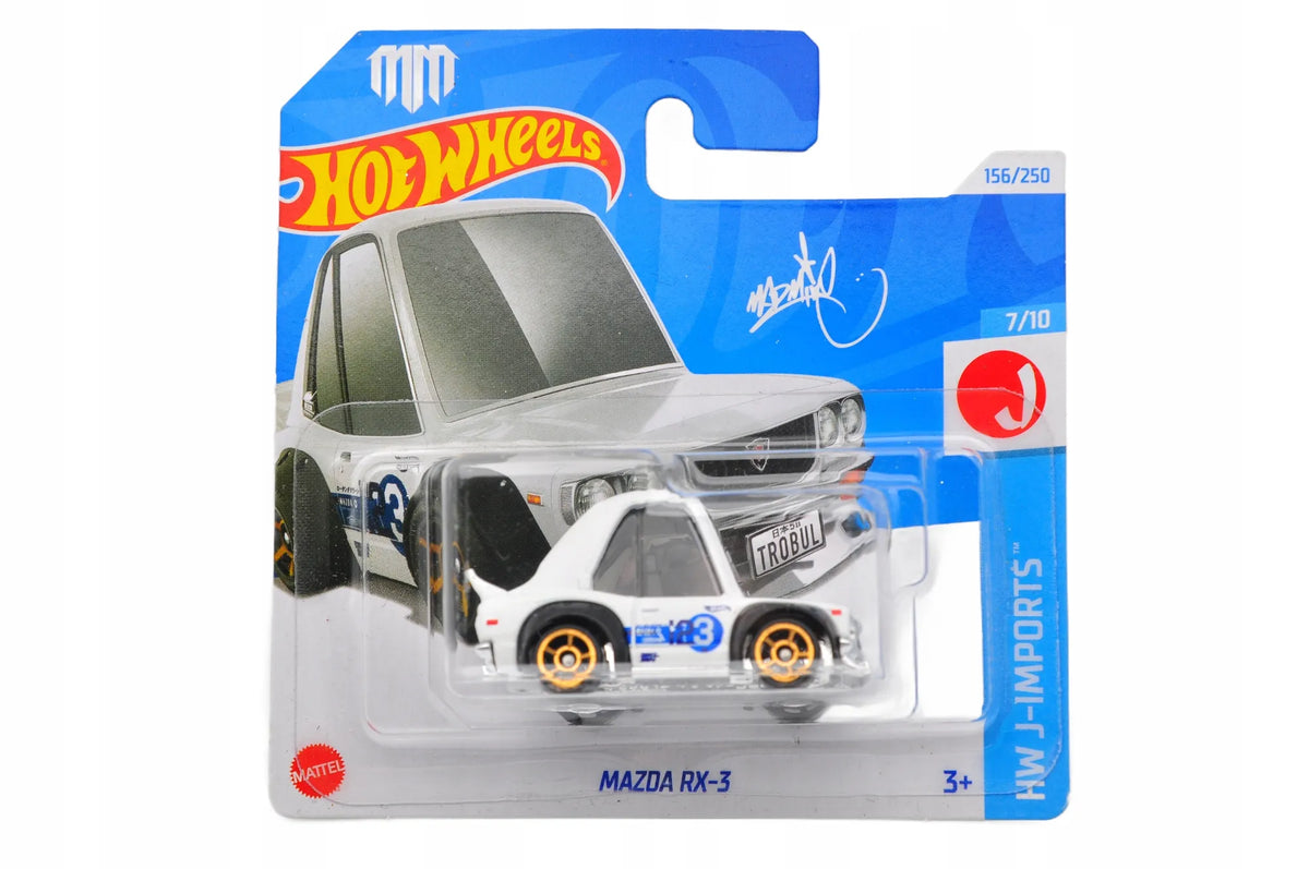 MAZDA RX-3 Hot Wheels 2024 Biały 1:64