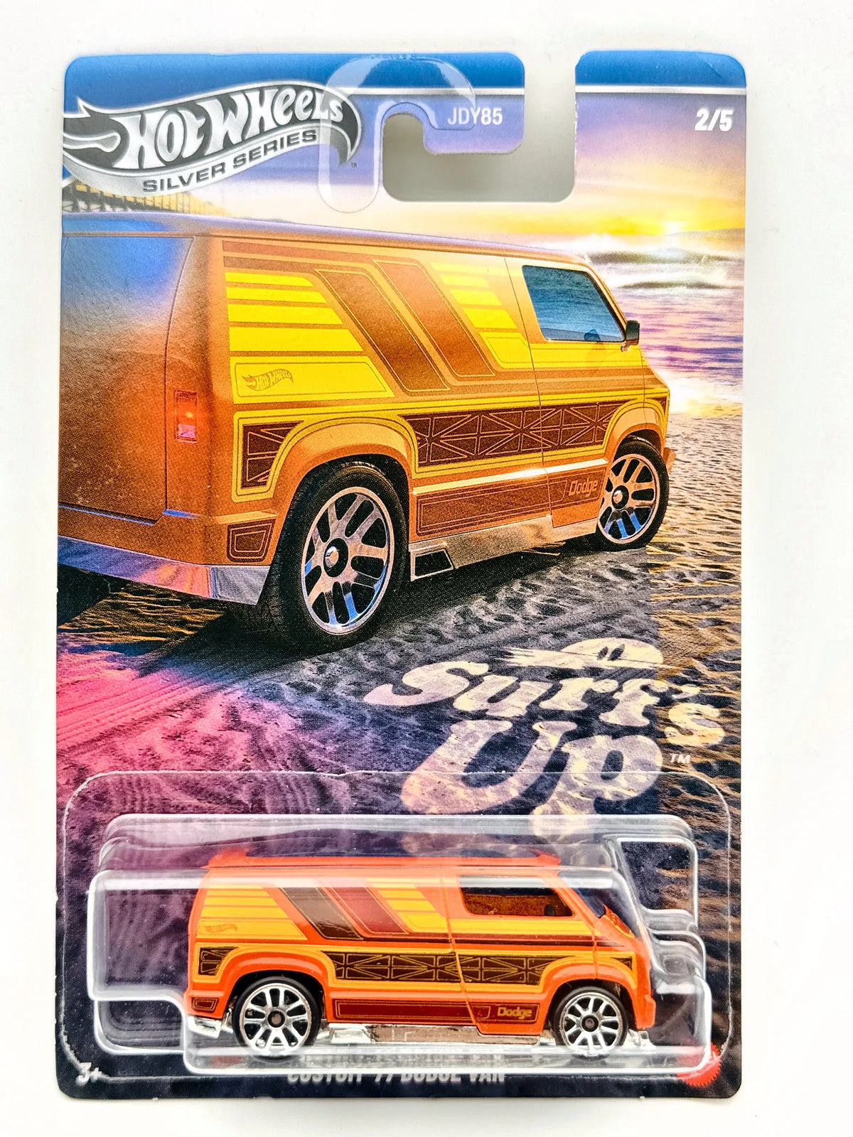 Dodge Custom '77 Van Hot Wheels 2024 Silver 1:64 Van