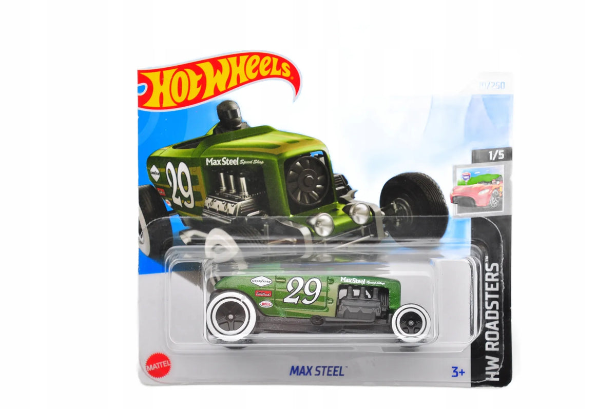 MAX STEEL Hot Wheels 2024 Zielony 1:64