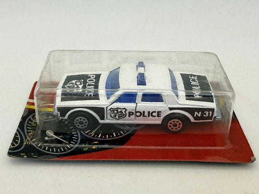CHEVROLET IMPALA POLICE Serie 200 Policja Majorette '90 Biały 1:60