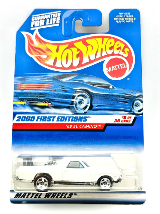 '68 Chevrolet El Camino Hot Wheels 1999 2000 First Editions 1:64 Pickup