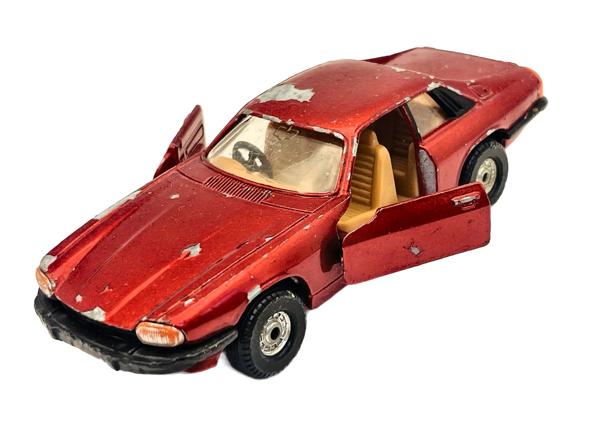 Jaguar XJS Corgi '70 Czerwony 1:38 Made in Gt Britain 2xMetal