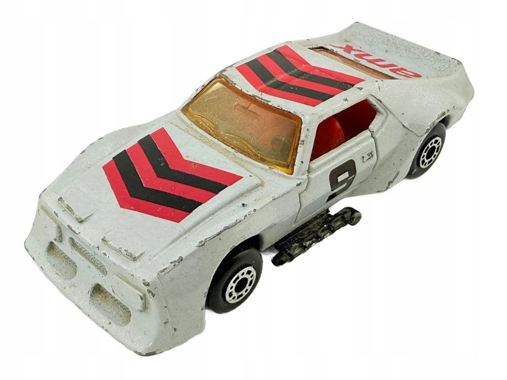 AMX PRO-STOCKER Matchbox '70 Srebrny 1:64 Made in Macau